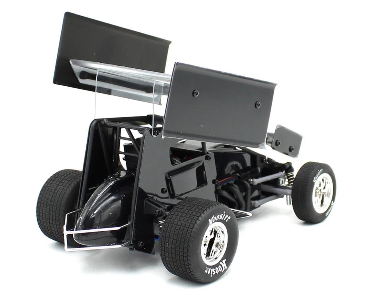 1RC Racing Sprint Car 4.0 1/18 Brushless RTR 2WD Oval Racer (Black)
